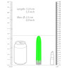 Luminous Mini Vibro Eleni 14cm Vert